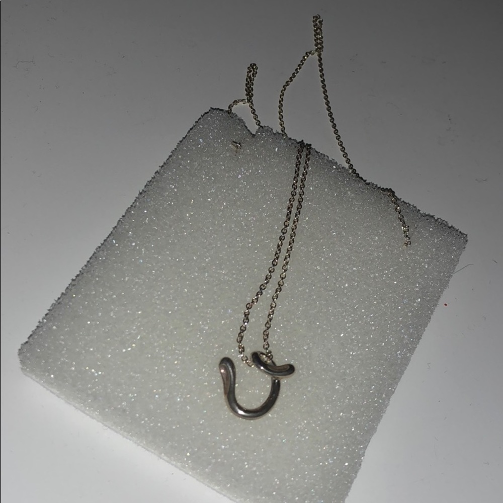 Tiffany&Co Necklace - Letter “V” Pendant